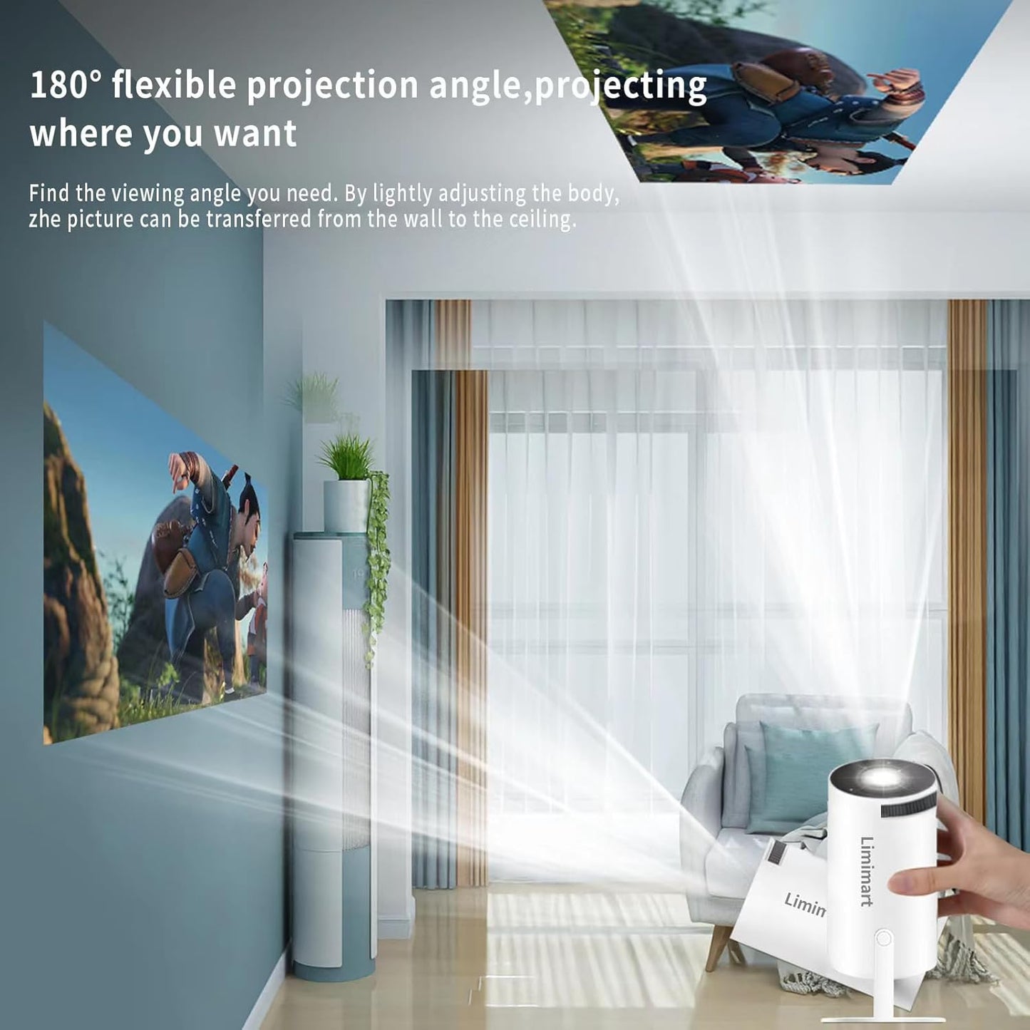 PROYECTOR INTELIGENTE HY300 PRO